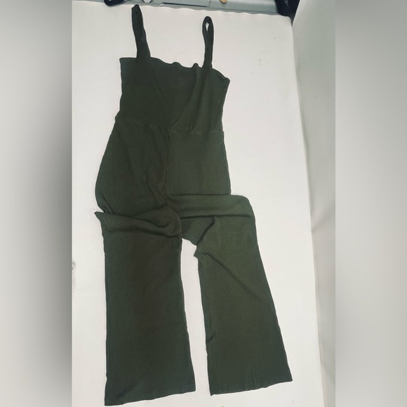 Reformation cropped jumpsuit green size L - Picture 5 of 8